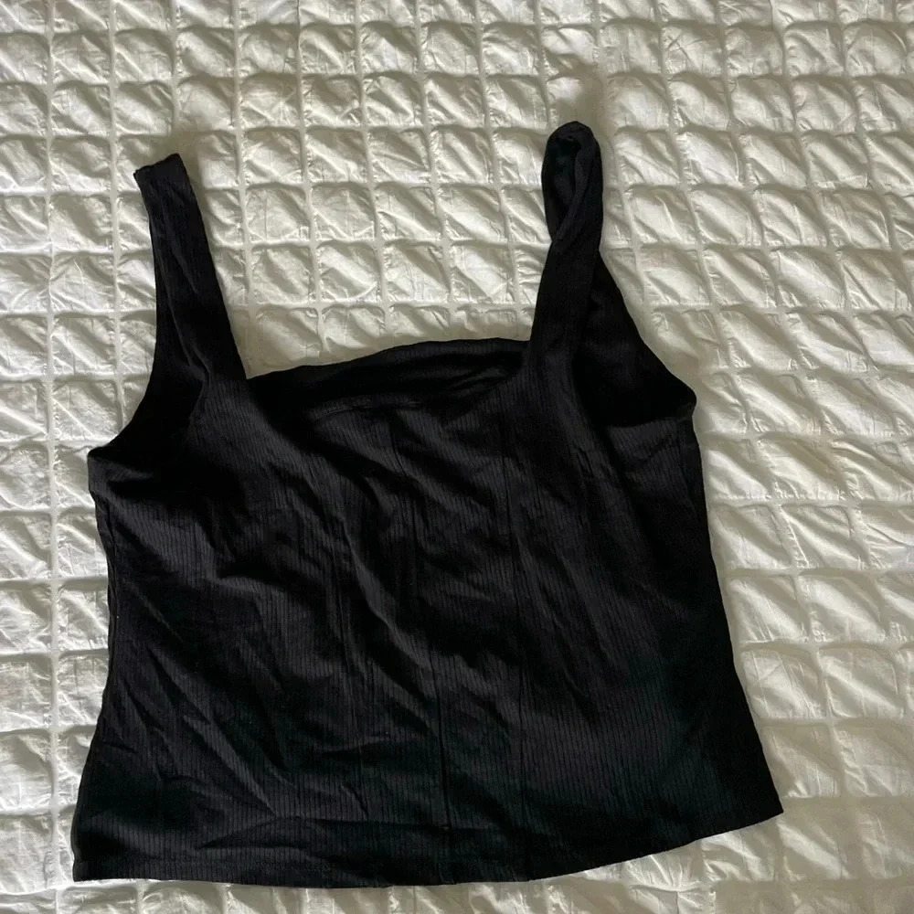 AFRM Ribbed crop tank - Picture 4 of 6